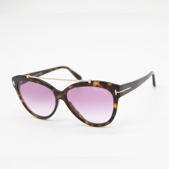 NEW TF518 52Z WOMEN’S SUNGLASSES TOM FORD LIVIA FT0518/S 52Z - Picture 6 of 12